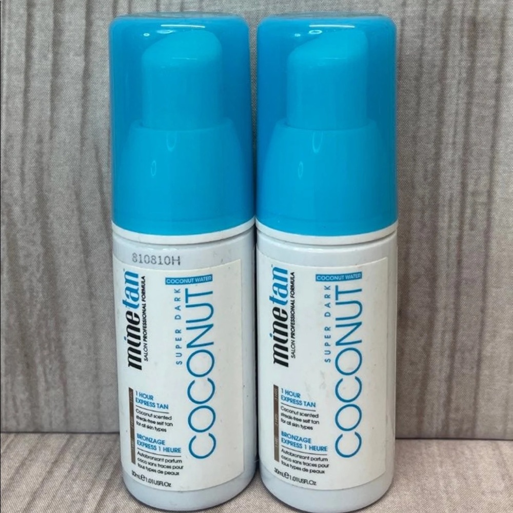 Mine Super Dark Coconut Water 1 hour Express Bronzer 1.01 Oz () each